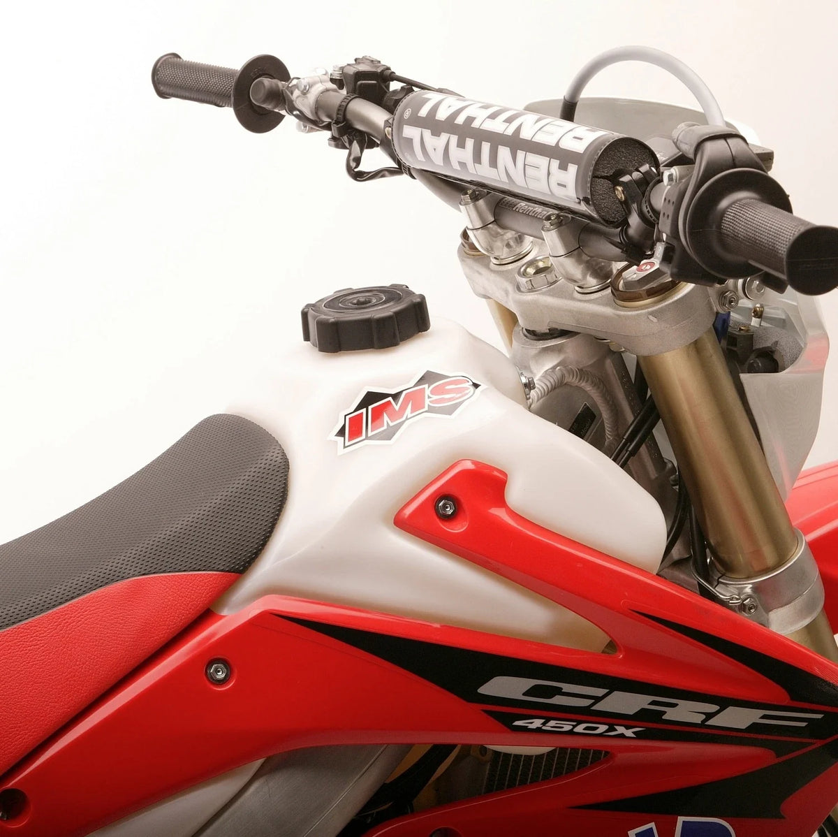 IMS 3.2 Gallon Fuel Gas Tank for Honda CRF450X (2005–2016) - RED