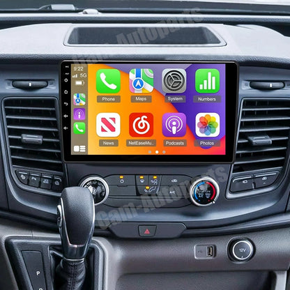 CarPlay Android Stereo for Ford Transit Custom (2020–2024)
