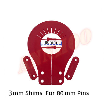 4pc Bucket Pin Shim (80mm) for Excavator Skid Steer Kobelco Hitachi Case