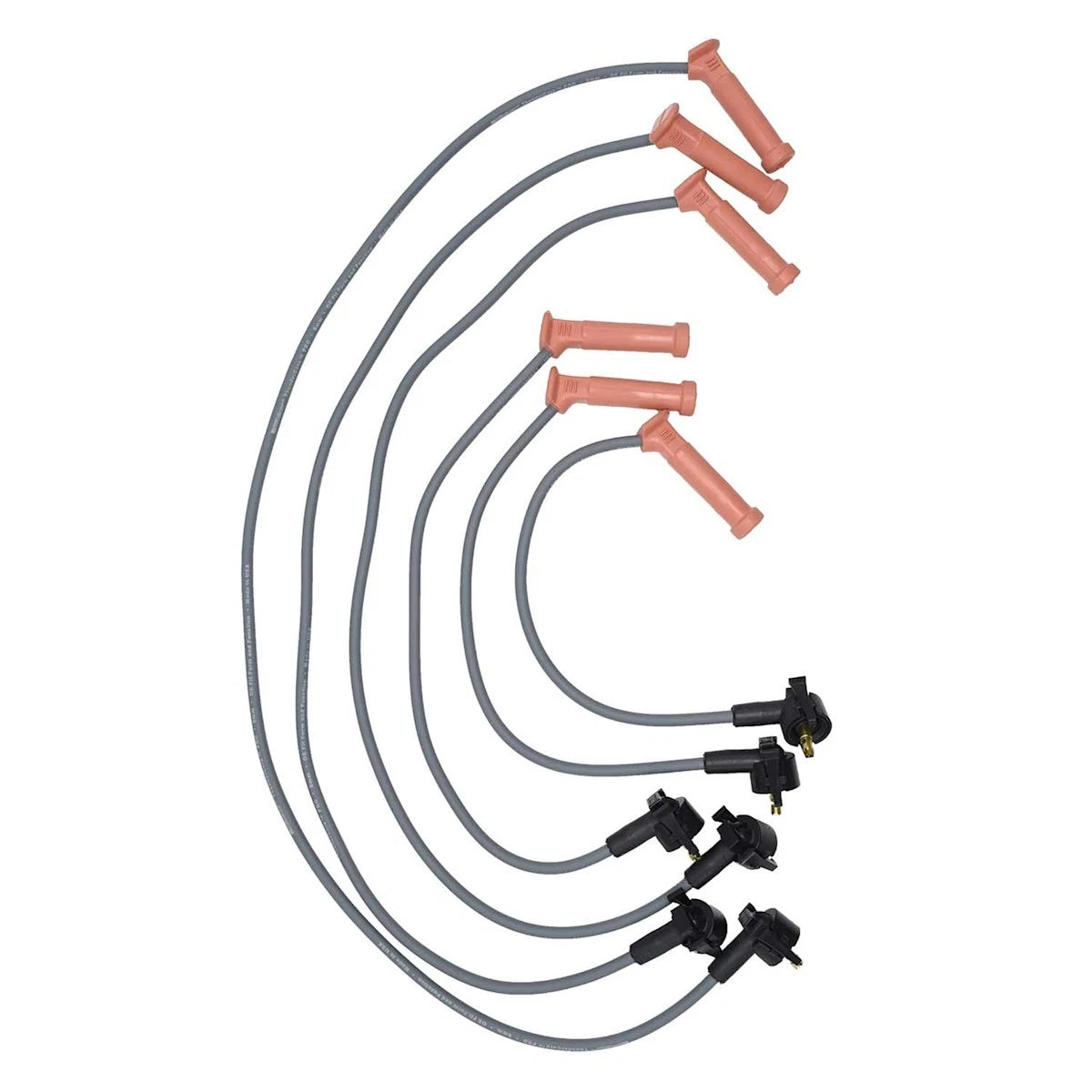 Set of 4 Spark Plug Wires for Ram 1500, Jeep Grand Cherokee (2009–2012) 924-1854, 6716290