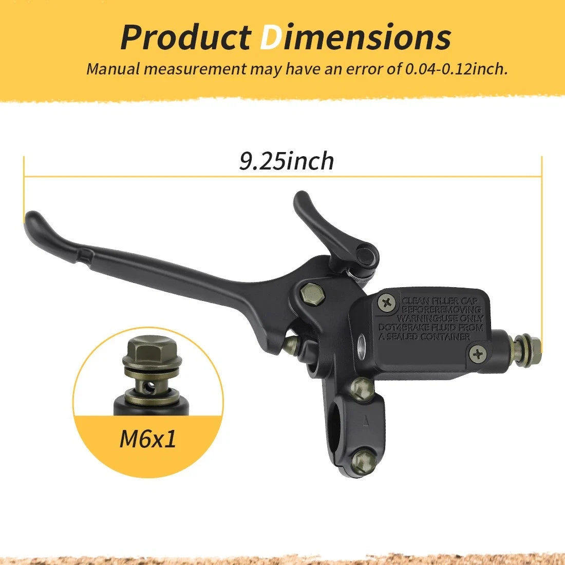 Master Cylinder Assembly for Ski-Doo Summit 500 583 600 670 700 (1996–2006)