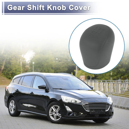 1 Pc Gear Shift Knob Cover for Ford C-Max (2007–2021) Grey Silicone