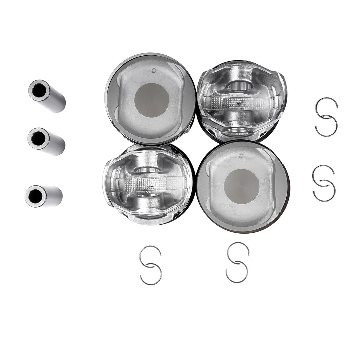 Pistons w/ Rings for Toyota Camry RAV4 Scion tC Lexus 2.4L L4 (2007–2013)