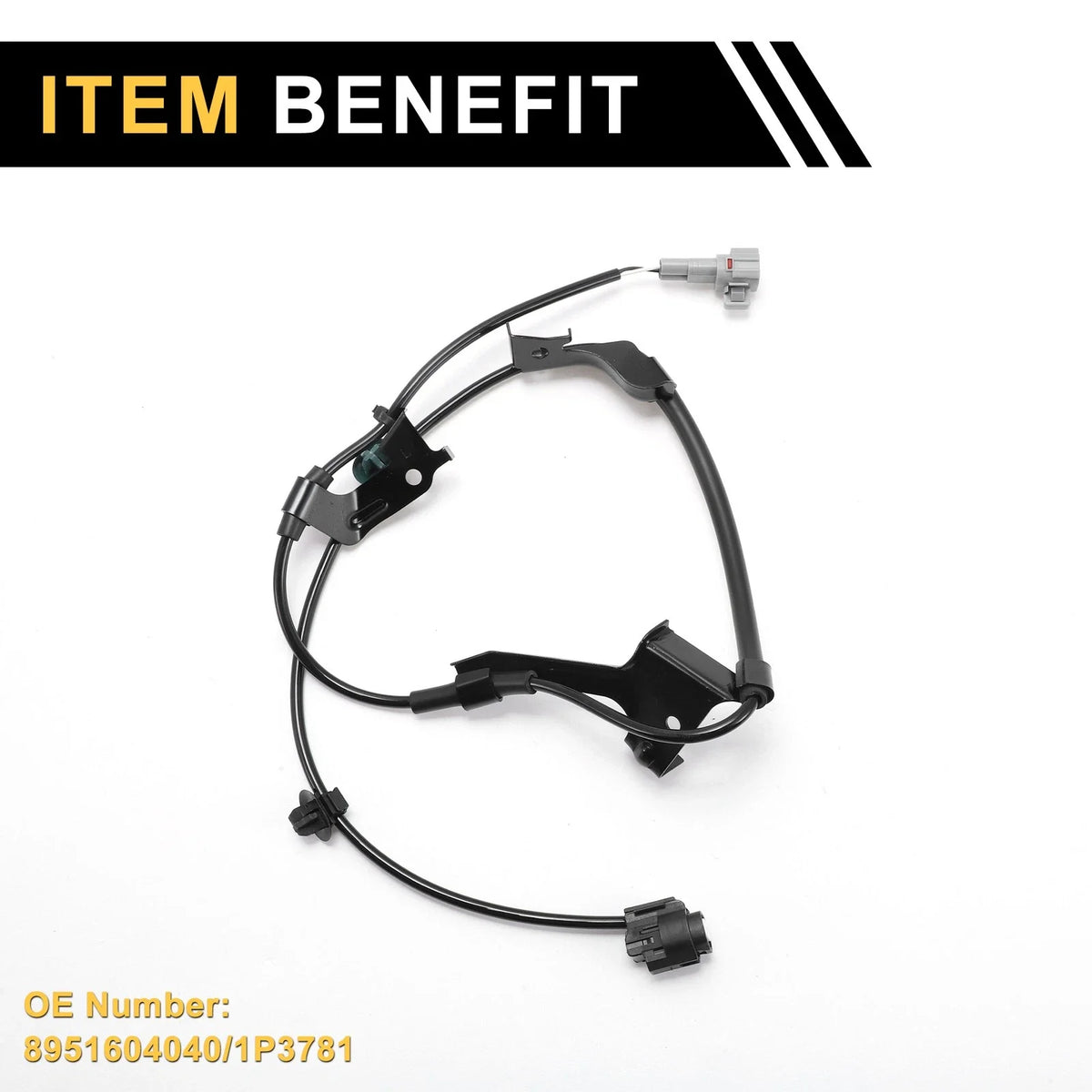ABS Wheel Speed Sensor No. 8951604040, 1P3781 for Toyota Tacoma (2005–2015) Front Left