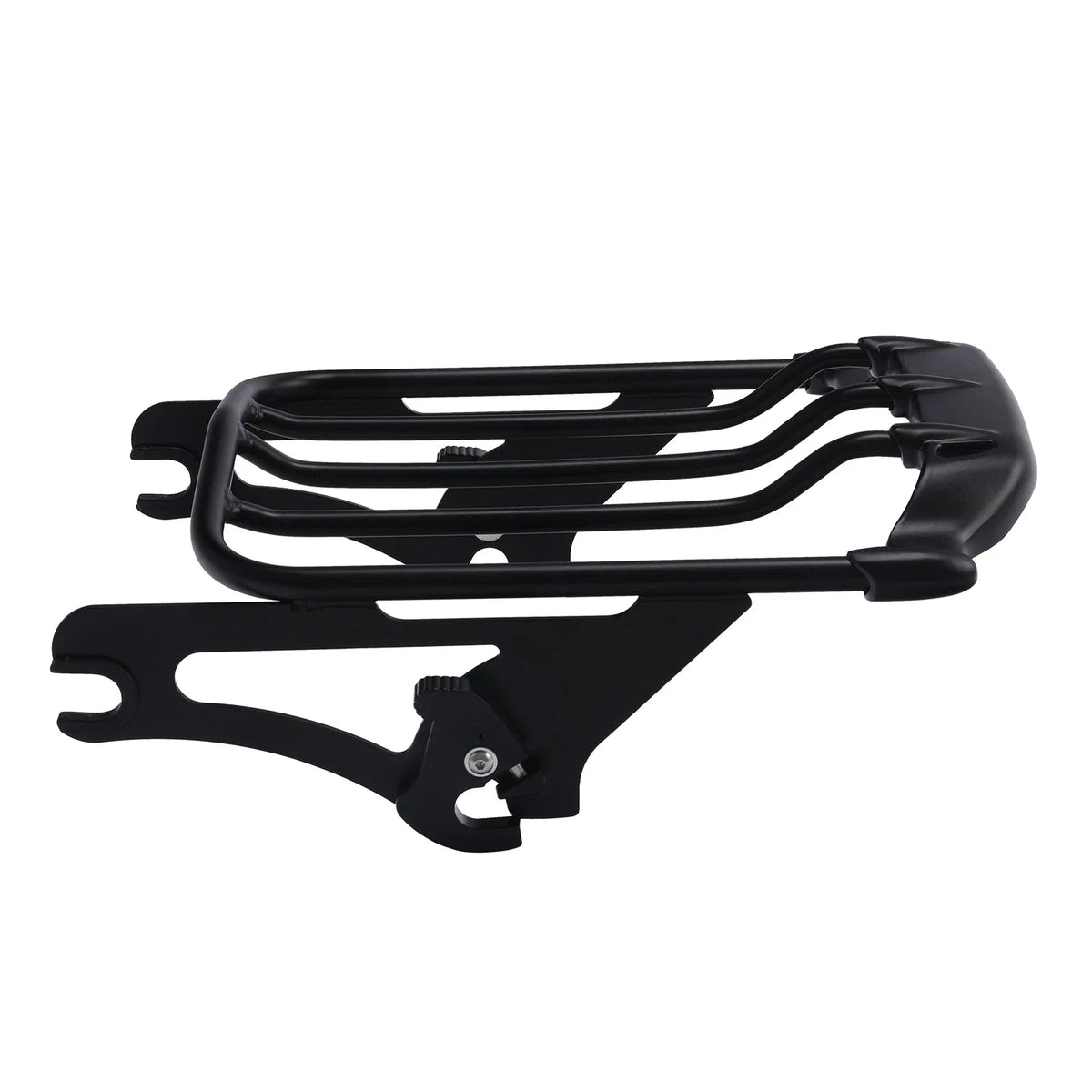 Black Two Up Luggage Rack for Harley Touring Street Glide (2009–2022)