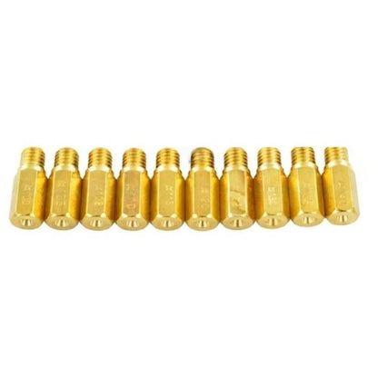 Set of 30 Main Jets #100-170 + 10 Pilot Jets #32-55 for Keihin CVK