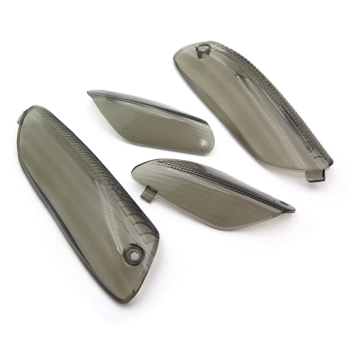 4X Smoked LED Tail Light Lenses for Aprilia RSVR Factory RSV1000 (2004–200)