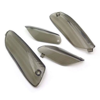 4X Smoked LED Tail Light Lenses for Aprilia RSVR Factory RSV1000 (2004–200)