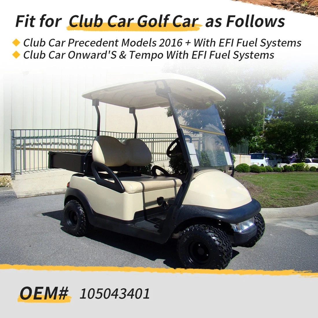 Fuel Pump Module Assembly for Club Car Golf Cart (EFI) (105043401)