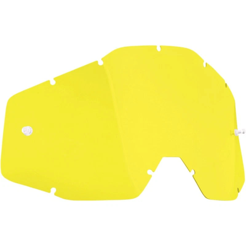 Single FMF PowerBomb/PowerCore Goggle Lens - Yellow (F5900500006)