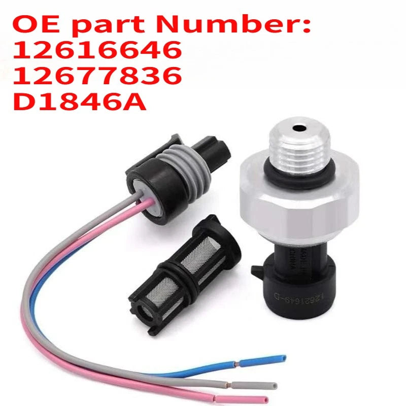 Oil Pressure Sensor Switch for GM (12616646, 12677836, D1846A, PS308)