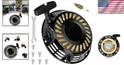 Recoil Starter for ATVs, Go Karts (Metal Build)