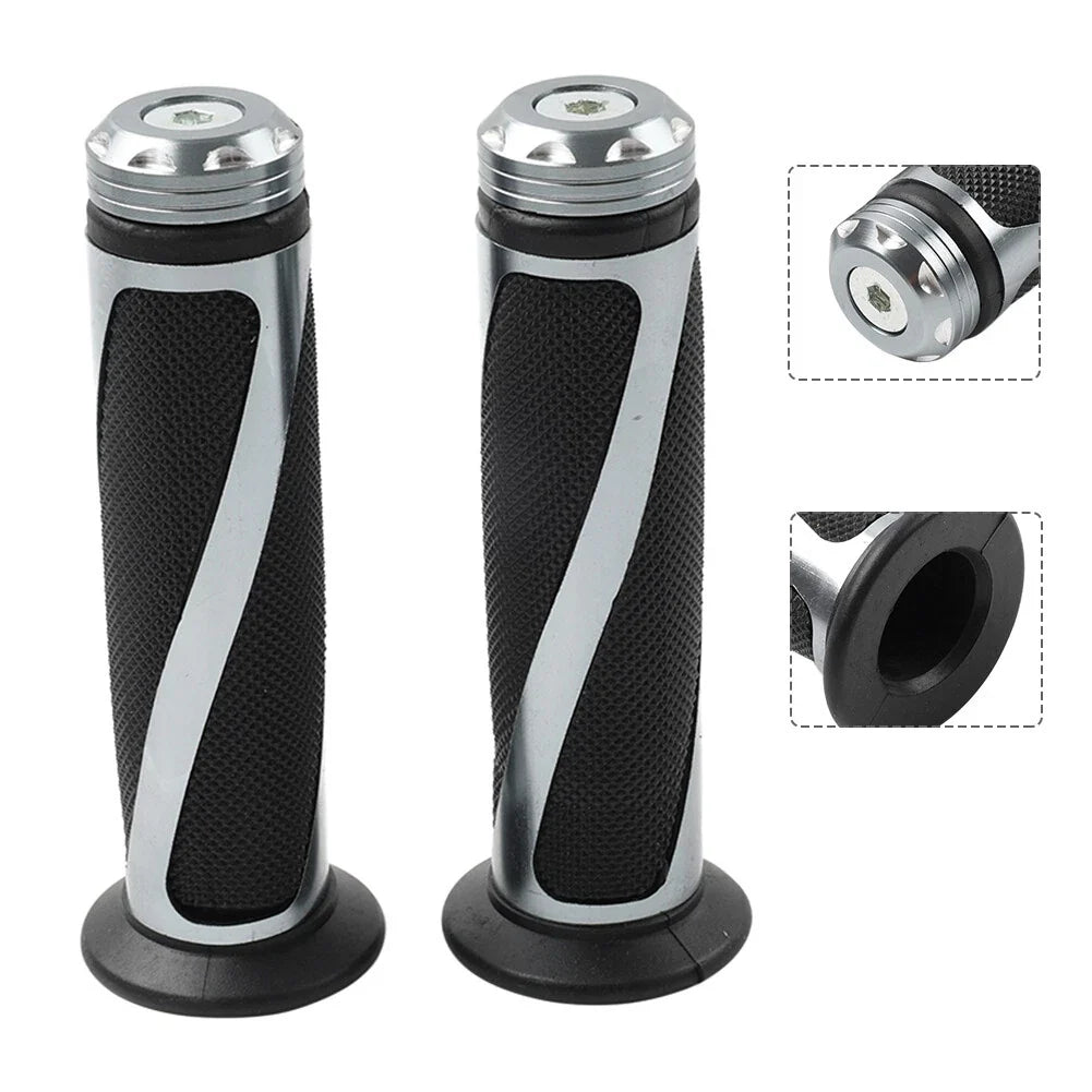 2pcs Rubber Gel Hand Grips for Yamaha MX ATV Dirt Bike