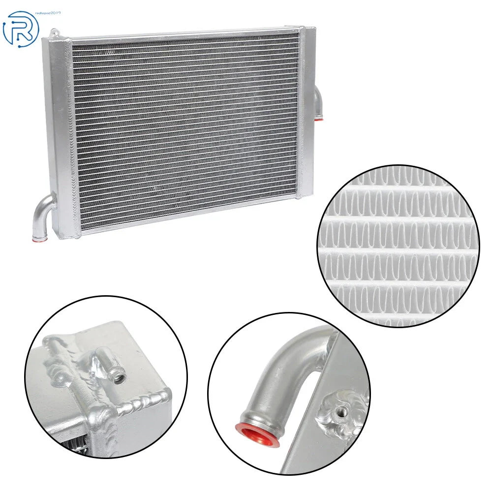 Aluminum Radiator for Polaris RZR 1000 XP Turbo (2017–2021) 2-Row MT Only