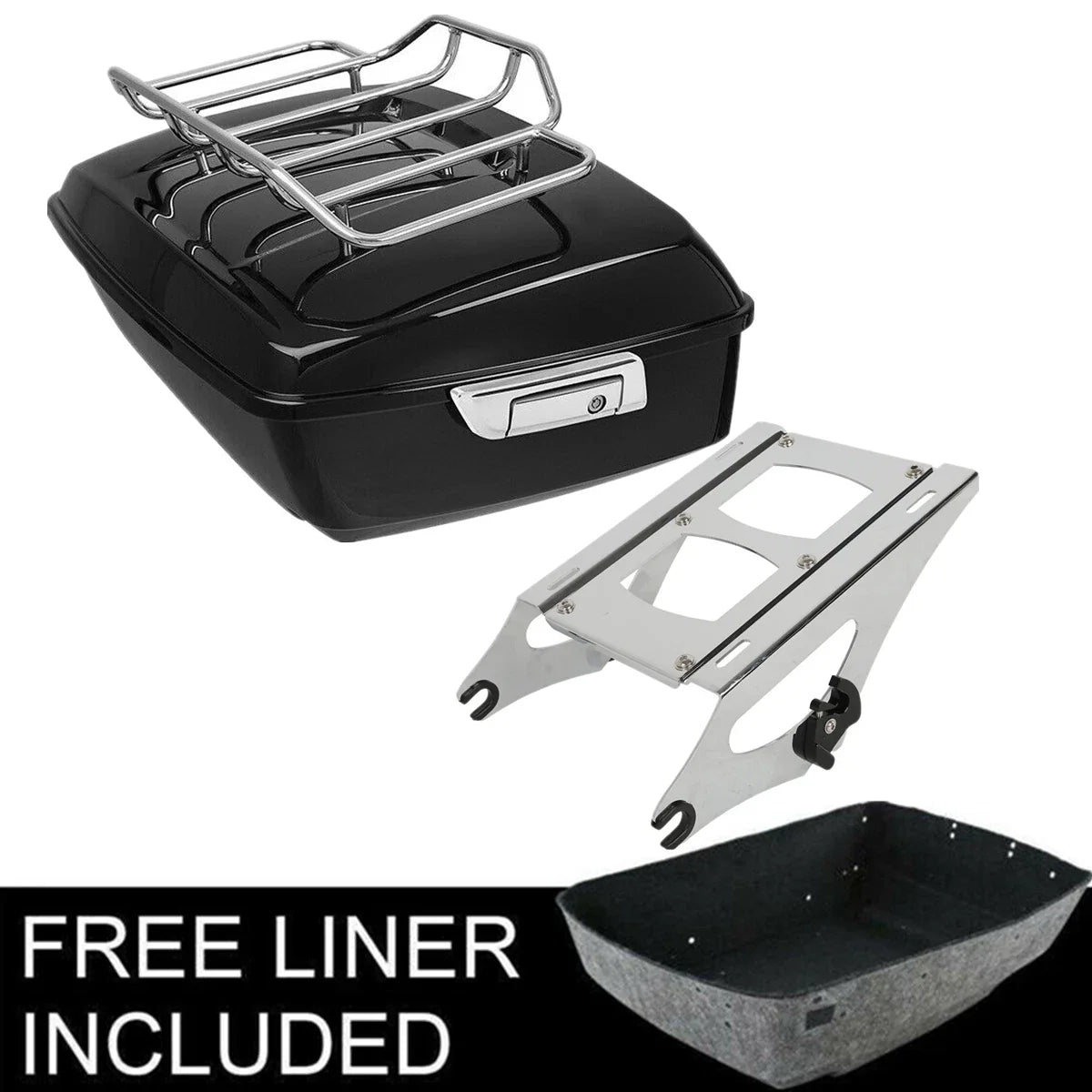 Trunk Luggage Mount Rack for Harley Touring Road Glide (2014–Present)
