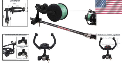 Ultra-Compact Fishing Line Spooler for All Rod Types