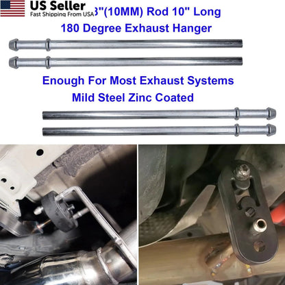 16PCS Exhaust Hanger Rods for Universal Applications (No Specific Years)