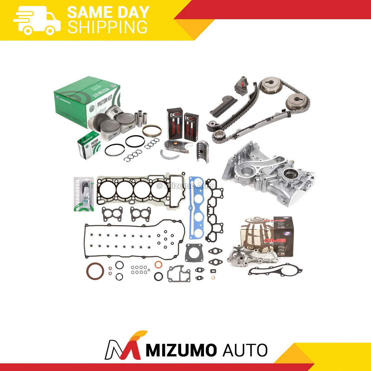 Engine Rebuild Kit for Nissan Sentra 1.8 DOHC (2000–2006) MA-4216980761, HS26255PT