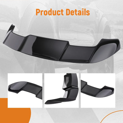 Rear Trunk Wing for Toyota Corolla Hatchback (2019–2022) ABS Black