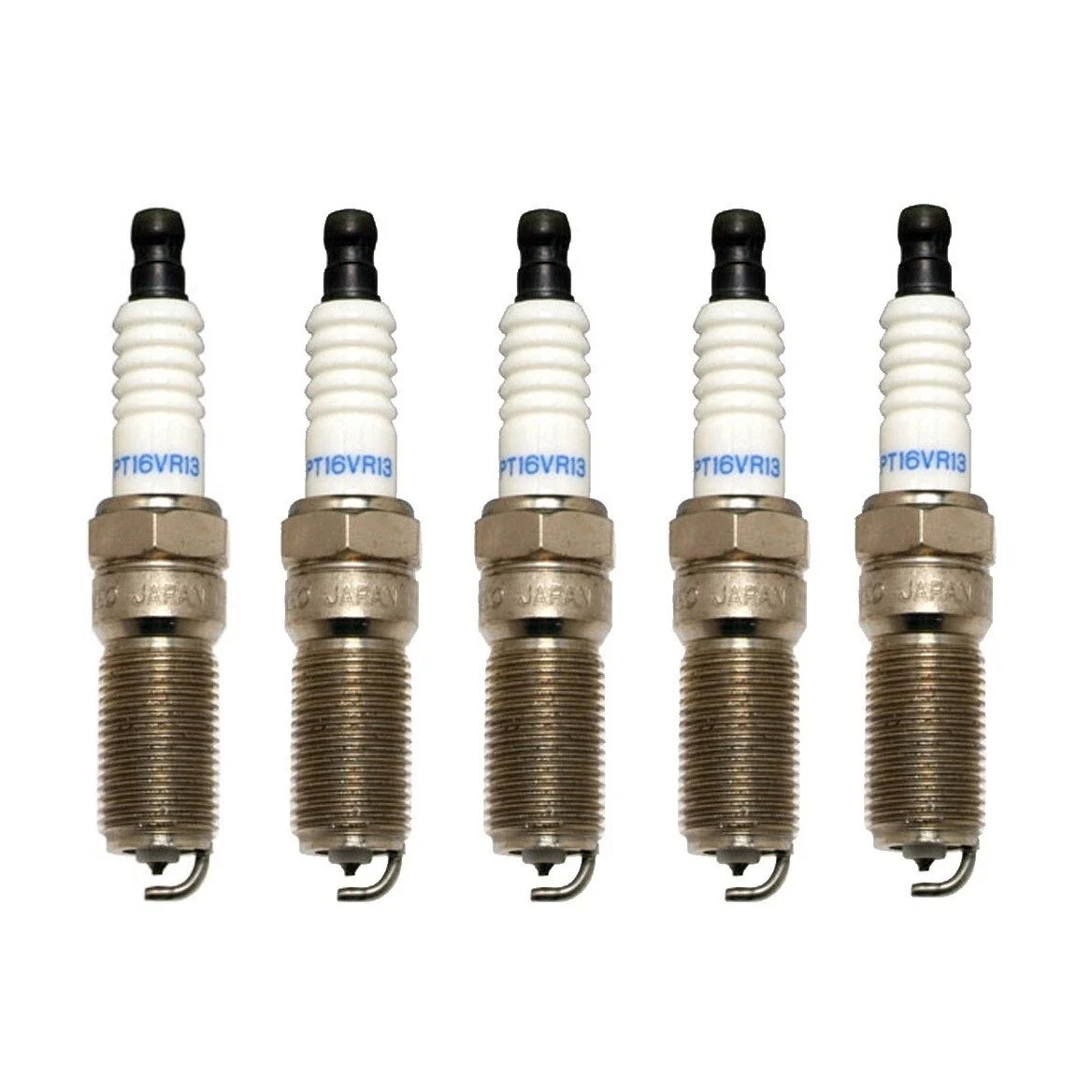 Set of 5 Denso Double Platinum Spark Plugs for Chevy GMC Hummer Isuzu L5 (0.050 Gap)
