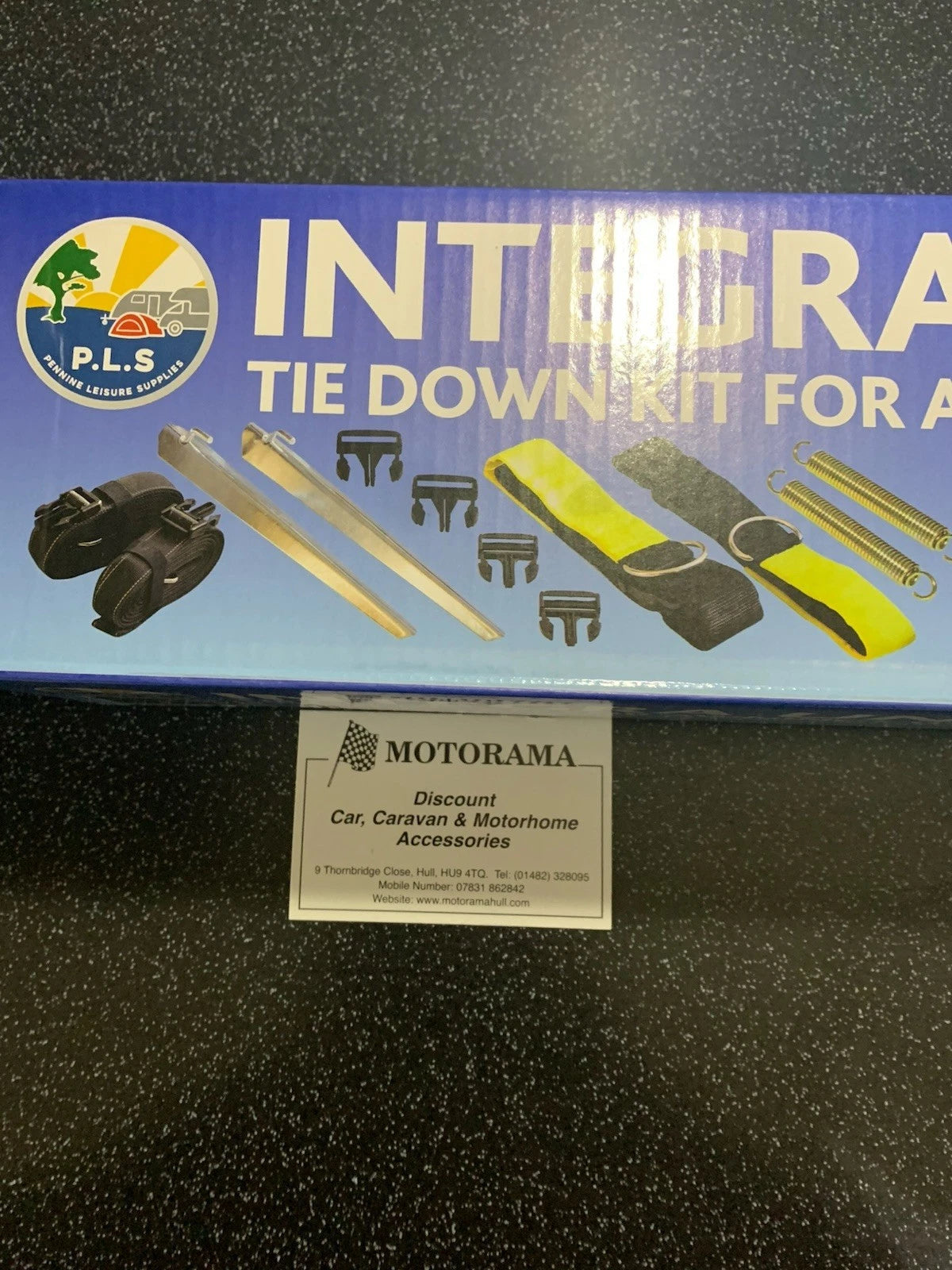 Awning Integrated Tie Down Strap Kit for Caravan