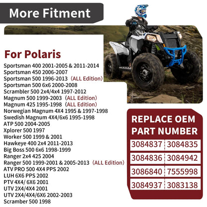 Water Pump Seal Rebuild Kit w/Driver for Polaris Big Boss 500 (1998–1999)