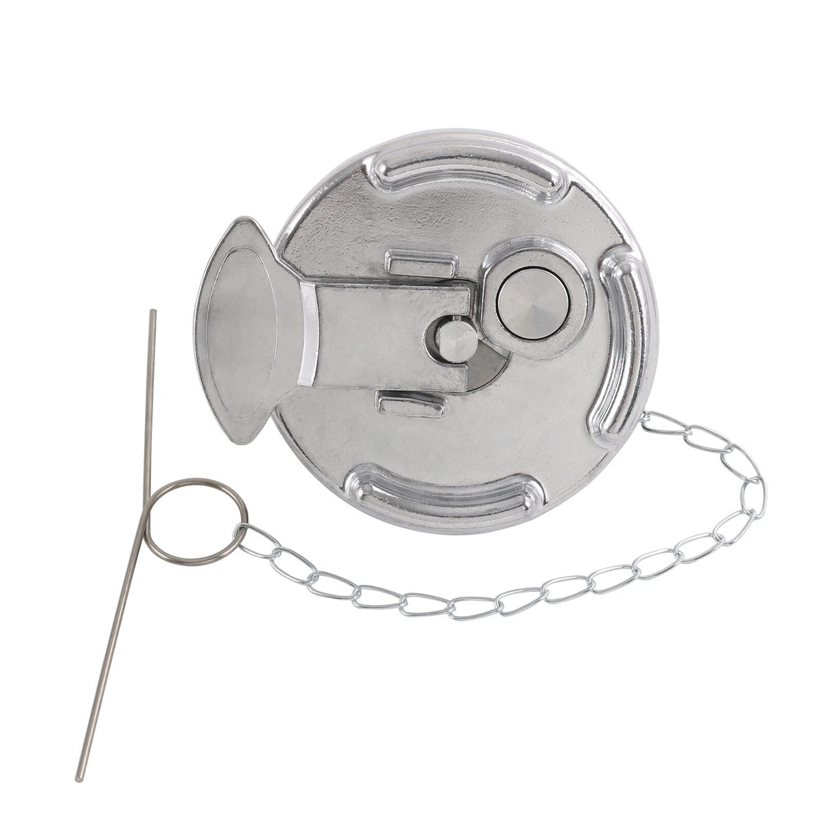 Aluminum Locking Diesel Fuel Cap for Peterbilt (2000–2023)