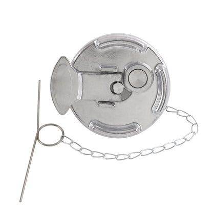 Aluminum Locking Diesel Fuel Cap for Peterbilt (2000–2023)