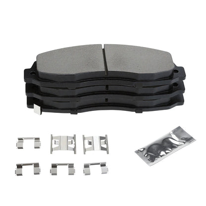 2X Brake Pad Set Front for Ford F-150 (2002) - 18022159, P679, BP679C