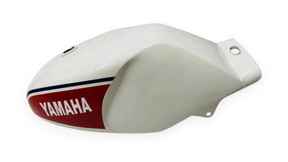 Gas Tank for Yamaha RZ350 31K YPVS (1983–1985) - White & Red Painted