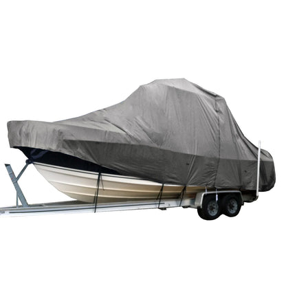 Fishing Boat Cover for Belzona 27WA Walkaround (T-Top, Hard-Top)