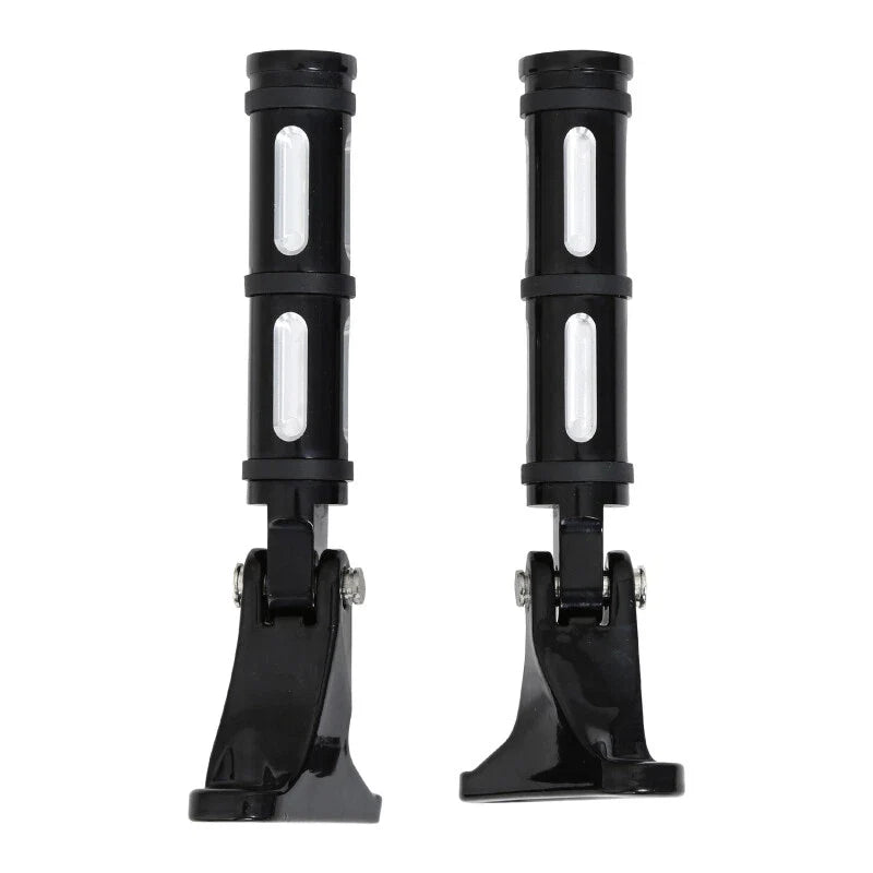 Black Passenger Footpeg for Harley Touring Street Electra Glide (1993–2025)