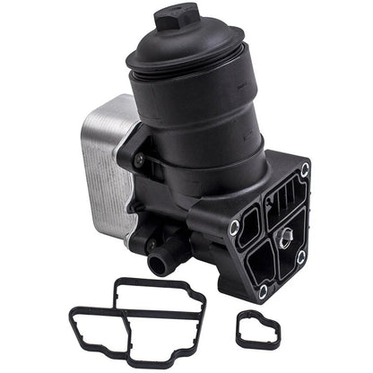Oil Filter Housing w/ Filter & Cooler for VW Audi Seat Skoda 2.0L (2010–2023)