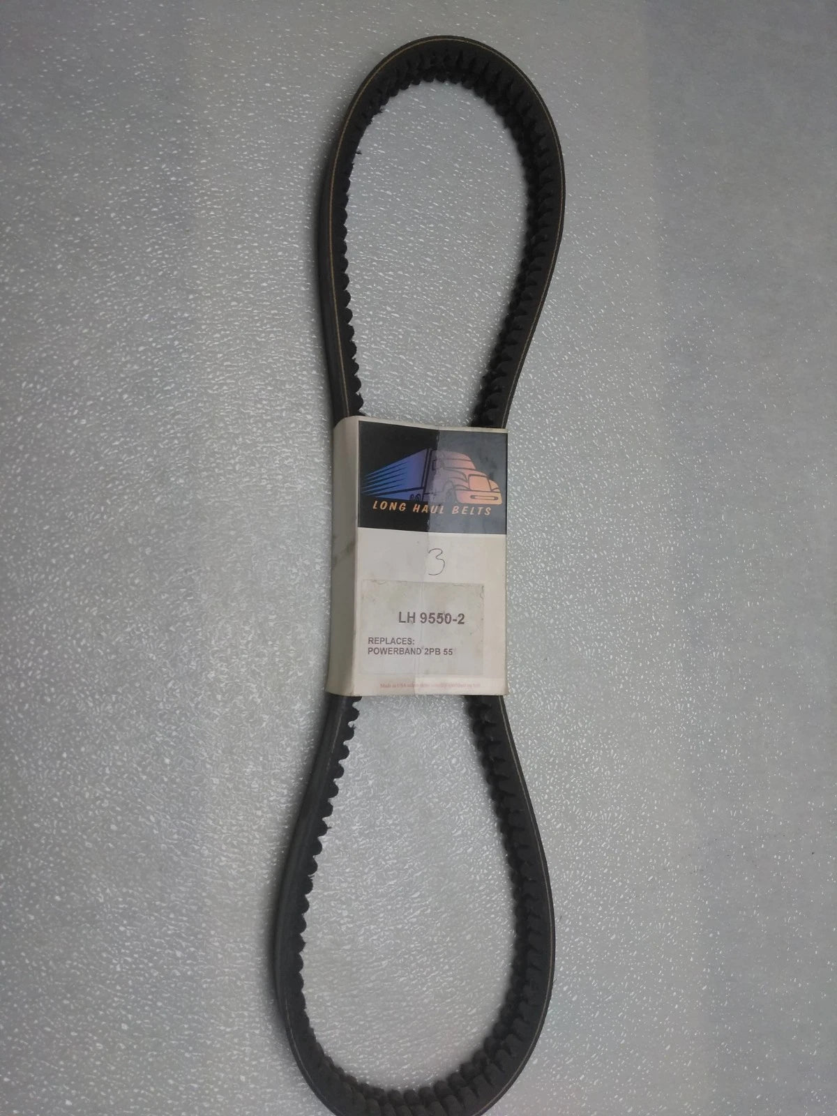 Long Haul Belt for (Powerband 2PB 55, 9550, LH9550-2)