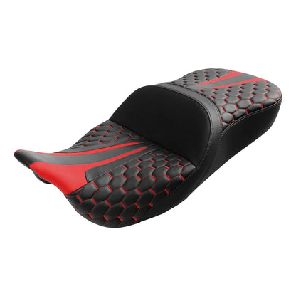 Driver Rider Passenger Seat for Harley Touring Street Glide (2009–2023)