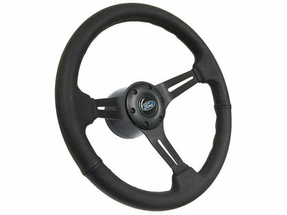 Steering Wheel Kit OEM Blue Oval Emblem for 1984–2004 Ford Mustang