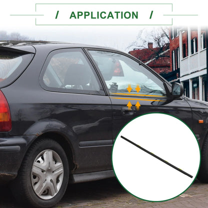 1pc Rear Left Weatherstrip Window Seal No. 72950S04003 for Honda Civic (1996–2000)