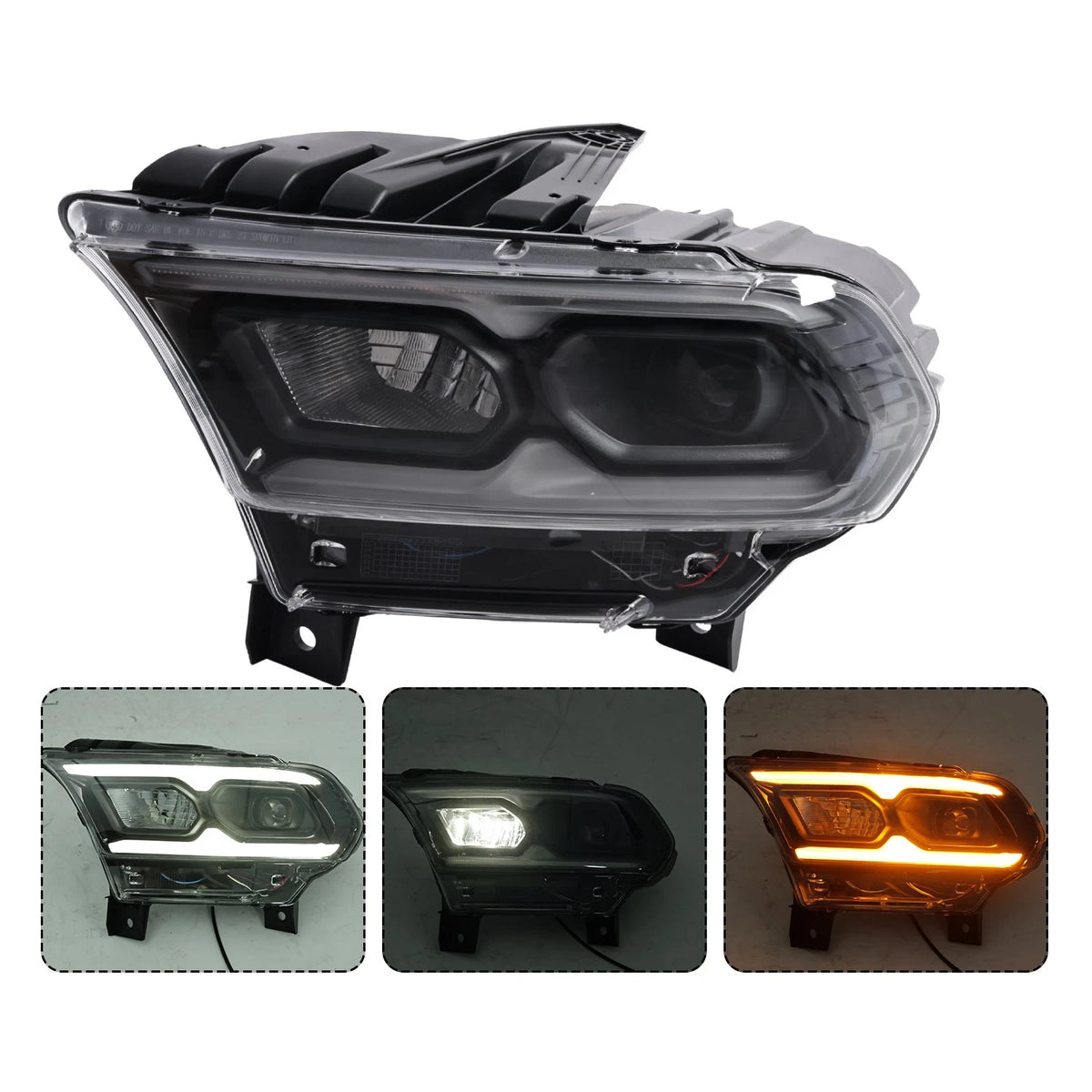 Full LED Headlight for Dodge Durango (2021–2024) CH2502344, 68433783AB, 68433783AC, 68433783AD, 68433783AE