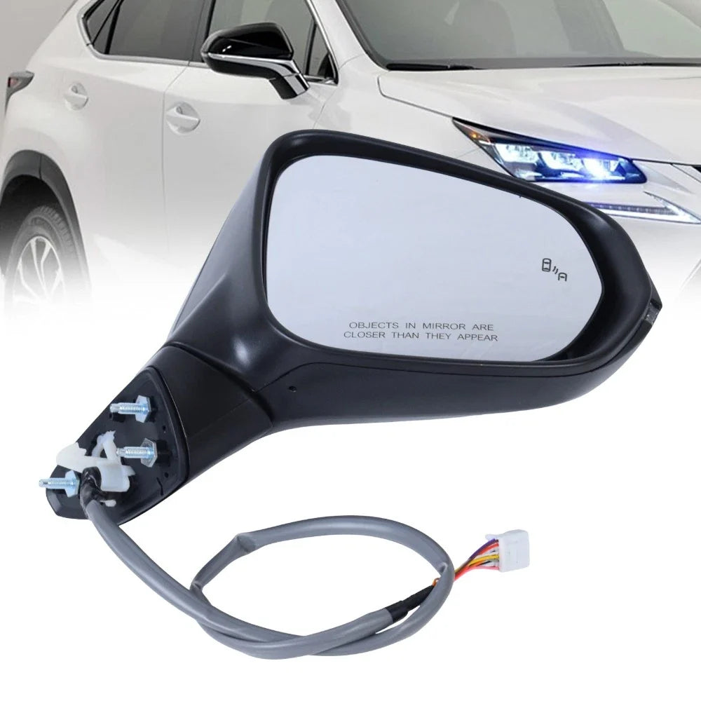 TRQ Right Mirror for Lexus NX200t NX300h (2015–2017)