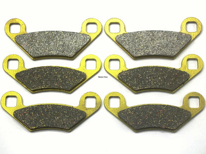 MC Front Rear Brake Pads for Polaris Sportsman SP 570 EPS (2014–2021)