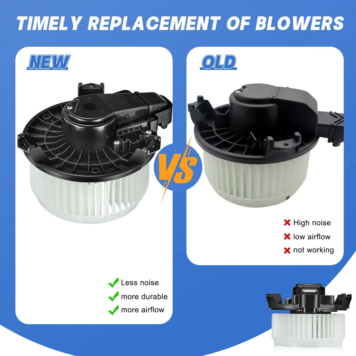 HVAC Blower Motor Fan for Toyota 4Runner (2010–2021) & Lexus RX350 (2010–2012)