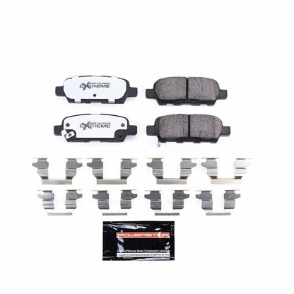 2X Z26-1288 Brake Pad Set for Nissan Juke Rogue Select (2007–2017)