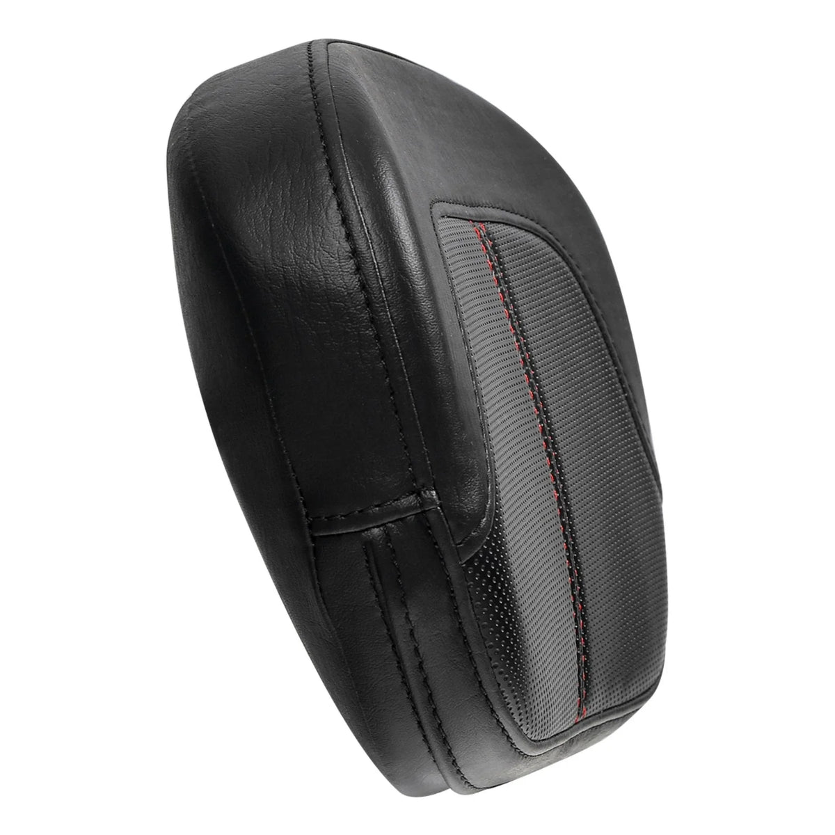 Black Passenger Backrest Pad for Harley Touring Street Road Glide (1994–2023)