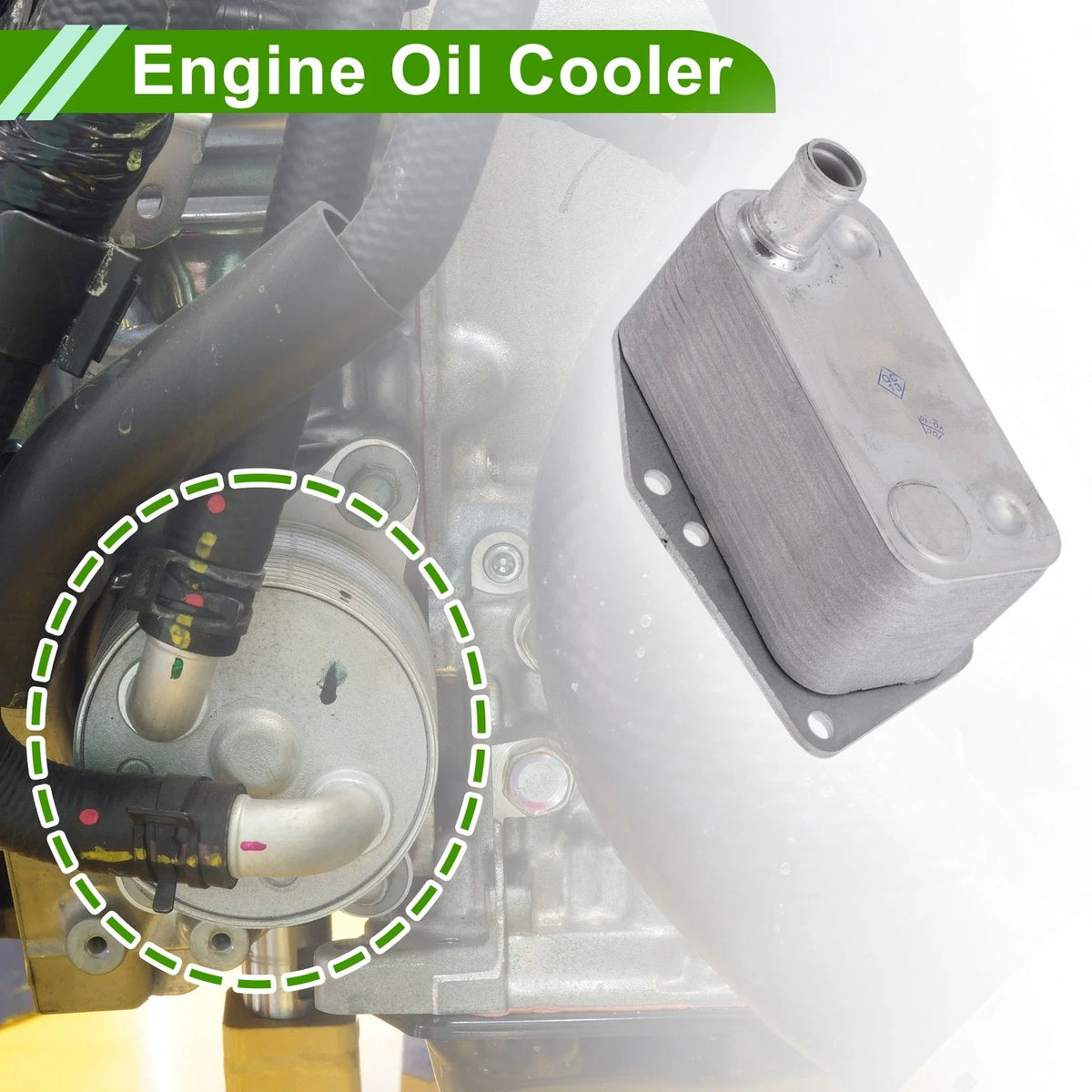 Engine Oil Cooler 1 pc for BMW 3 Series Transmission Oil Cooler