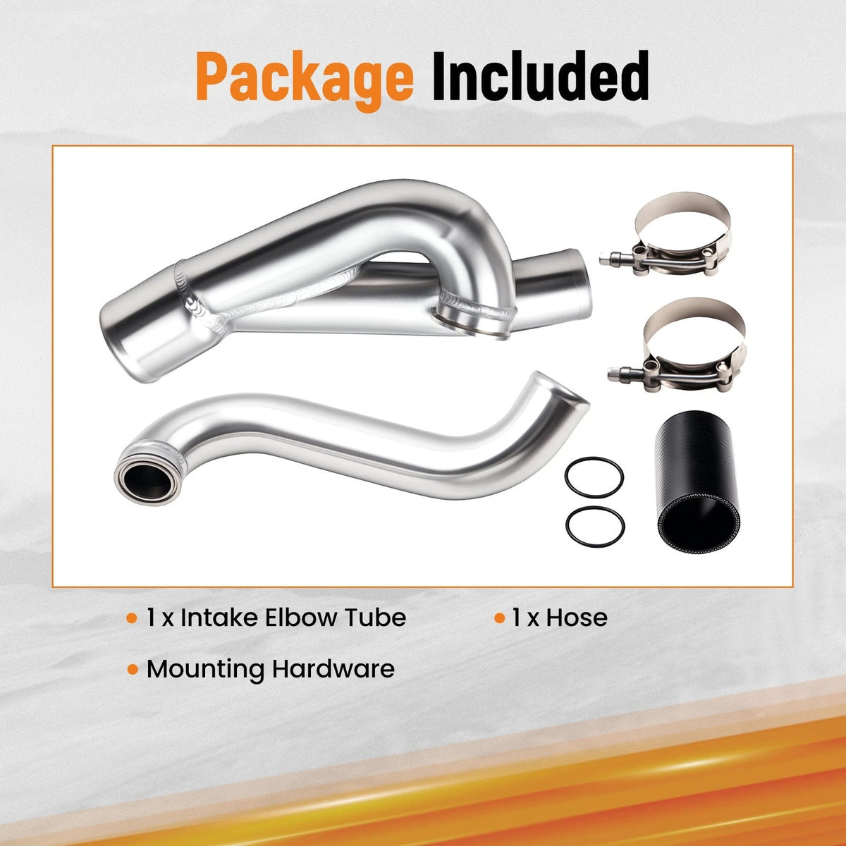 2" Aluminum Turbo Outlet Charge Pipe Kit for BMW 335i 335is (2007–2013)