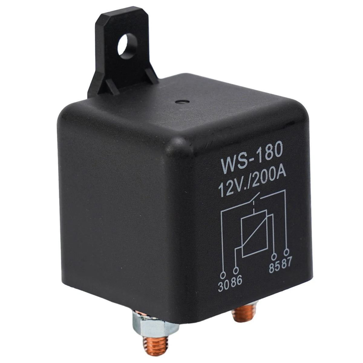 12V Isolator Relay 4Pin for Dual Battery Accessories Over 200A