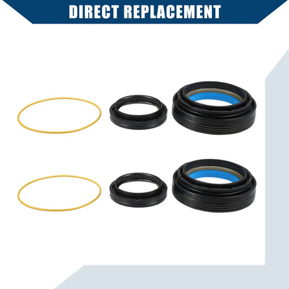Set of 1 Front Axle Steering Bushing Seal for Ford Super Duty F250 (1999–2007)
