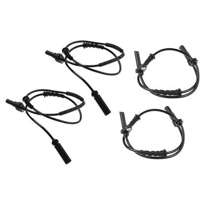 ABS Speed Sensors Set of 4 for BMW 650 6 Series (2012–2018) 18068382, 34526853859