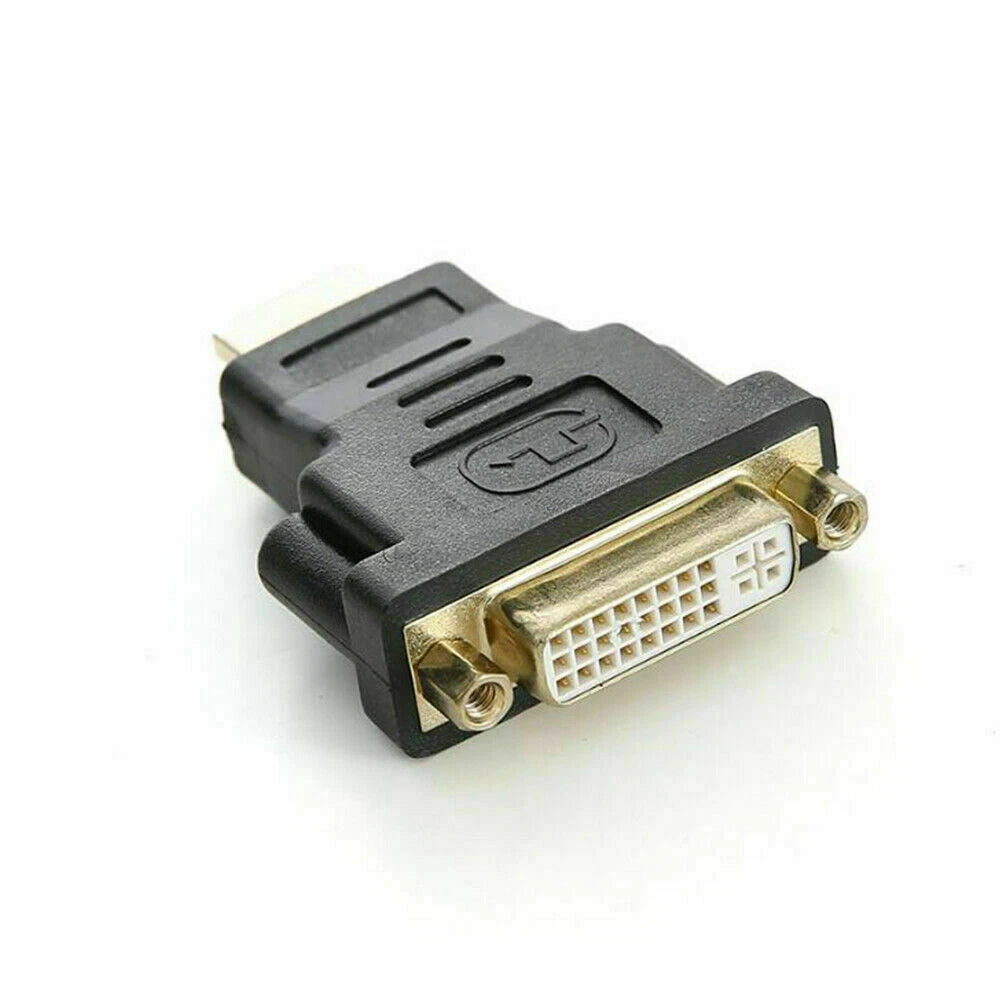 HDMI Male to DVI Female Adapter for PC Desktop TV Laptop (1080P)