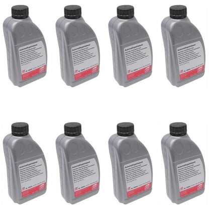 Set of 8 Automatic Transmission Fluids for VW Coupe Sedan CC (2008–2017)